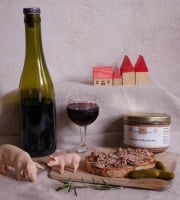 Boutique Boisette - Terrine au Beaujolais 180g