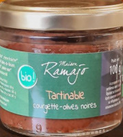 Maison Ramajo - Tartinable Courgette Olives noires 100g