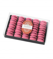 Invitation au Délice - Coffret Mono-parfum - 25 Macarons Framboise