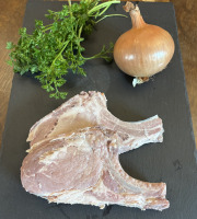La Ferme du Chaudron - Cote porc Cuit BIO 400g (2 unités)