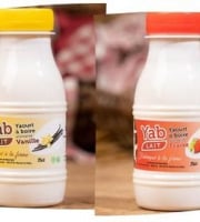 La Ferme de Blas'Lait - Lot Yaourt à boire aromatisé à la Vanille x3 Fraise x3