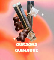 Chaloin Chocolats - Oursons guimauve chocolat au lait