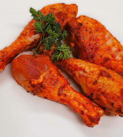 Ferme de la Paumerais - CUISSE DE POULET DE LA FERME MARINEE TEXMEX - 300 Gr (x 3/4)