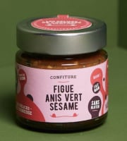 Les Délices de l’Ogresse - Confiture Extra Bio Figue, Anis Vert, Sésame