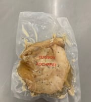 Volaille noire d'Astarac-Bigorre - Suprême de poulet confit