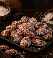 La confiserie d’antan 100% bio - Amandes caramélisées noix de coco - vrac 500 gr