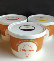 O Maribelle - Lot de 3 sorbets 1 litre