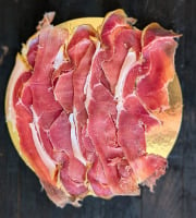 Elevage de Cochons en Forêt et Produits du Terroir Jurassien - Jambon cru Duroc - 2 ans de séchage