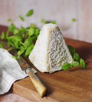 Ferme du caroire - Pyramide fraîche au lait cru de chèvre