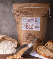 Famille Rochefort - Farine de blé bio T80 (bise) 5 kg