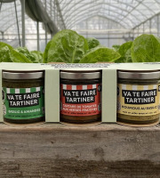 Les Nouvelles Fermes - Coffret 3 tartinables végétaux (pièce)