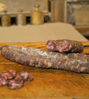 Charcuterie Mannei - Saucisse sèche fermière de porc Nustrale -Sans Nitrite-