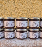 Vergers des brunots - Lot de 10 Ecrasé d'olives nature 10x 90g