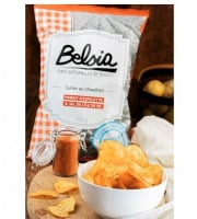 Chips BELSIA - Chips Artisanales au Piment d'Espelette AOP - 150g x10