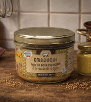 La Maison du Charolais - Pâté de Bœuf Charolais à la moutarde IGP de Bourgogne 180G