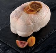 EARL Plumes et Laines - Rôti de cuisses de chapon figues abricot