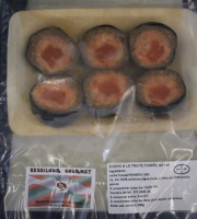 Bassilour Gourmet - Sushis à la truite fumée riz à l'ail noir