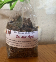 Des Poules et des Vignes à Bourgueil - Sel aux cèpes