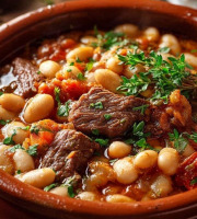 Graines Précieuses - Loubias au jarret de boeuf braisé parfumé au thym