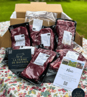 La Ferme de Bastien - [Précommande] Colis de viande de bœuf de race bazadaise BIO "Le Classique" 10kg