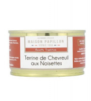 Maison PAPILLON - Artisan depuis 1955 - Terrine de Chevreuil aux Noisettes 130g