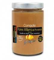 Conserves Guintrand - Compote De Poire Williams Yr 327 Ml Allegee En Sucres