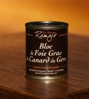 Maison Ramajo - Bloc de foie gras de canard IGP Gers 130g