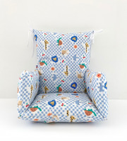 Timouny - Coussin de chaise haute Louis – Fabrication artisanale française