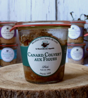 La Bourriche aux Appétits - Pâté de canard aux figues 200g