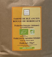 L'Atelier Contal - Paysan Meunier Biscuitier - Farine de Blé Rouge de Bordeaux Bio - 5kg
