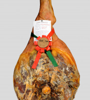 MONTAUZER - Jambon Ibaïama entier avec os 20 mois d'affinage - 10,5 Kg