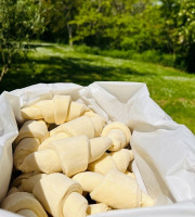 Ferme Sereine en Périgord - Lot 24 croissants PUR BEURRE gourmand SURGELÉS