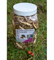Trapon Champignons - Shiitakes Secs - 300 G - Lanières