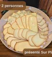 La Fermière - Plateau de Raclette pour 2 personnes – Assortiment présenté sur plateau