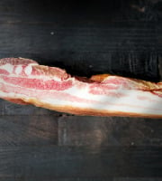 Elevage de Cochons en Forêt et Produits du Terroir Jurassien - Poitrine fumée - Porc Plein Air