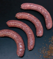 Nemrod - Saucisses de Sanglier au Poivre de Kampot - 3kg