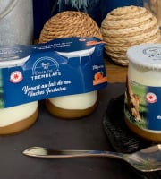 Ferme de La Tremblaye - 2 yaourts abricots