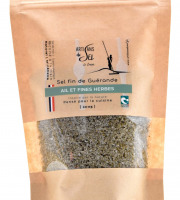 Artisans du Sel - Sel de Guérande à l'Ail et aux Fines Herbes 200g x 12