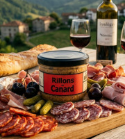 Charcuterie Aubard - Lot de 4 Rillons de canard 4x180g