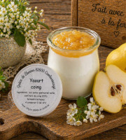 Ferme de l'Elanion - Yaourt Confiture Coing 125g