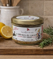 La Maison du Charolais - Rillettes de canard au citron et romarin 180g