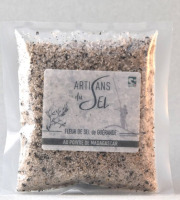 Artisans du Sel - Fleur de Sel de Guérande au Poivre Noir 100g x 14