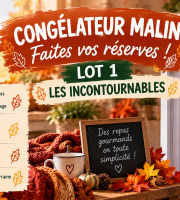 Maison Boulanger - Congélateur malin les incontournables