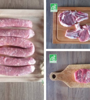 Ferme GAEC Côte Pardin - [Précommande] Colis de Veau BIO Race Aubrac A griller - 3 Kg - BARBECUE