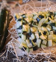 Les Jardins de Gérard - Courgette sous-vide (cube) - 250 g