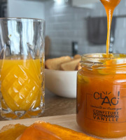 CLAC Conserverie - Confiture potimarron vanille bio -200g