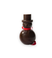 Mon jardin chocolaté - Bonhomme de neige chocolat noir