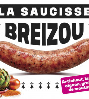 Le Lavandier Charcutier Pontivy - Saucisse Breizou x4