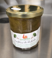 Ferme Joos - confiture de rhubarbe 370g