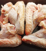 Les Volailles Loyer - Ailes de Poulet Fermier Charnues 500 Grs